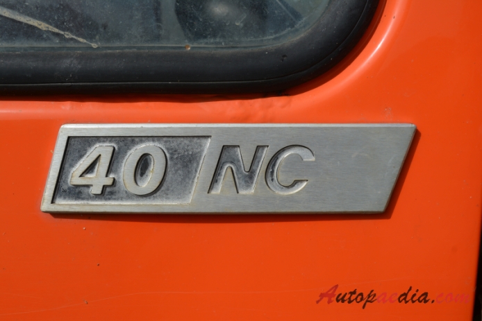 Fiat NC 1972-1987 (truck 2d), side emblem 