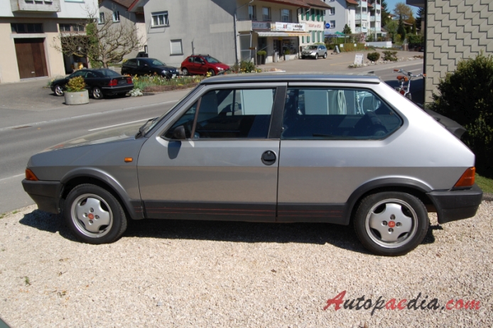 Fiat Ritmo 2nd series 1982-1988 (1986 Abarth 130 TC), left side view