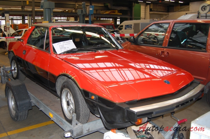 Fiat X1/9 1972-1989 (1984), prawy przód