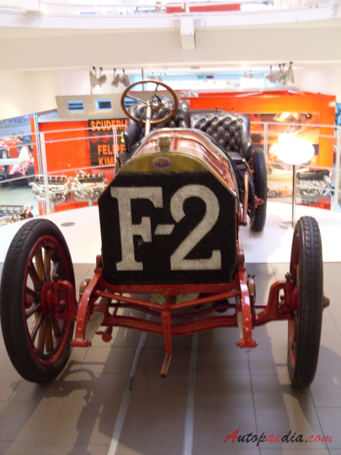 Fiat 130 HP (F2) 1907, przód
