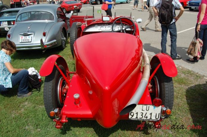 Fiat unknown model (roadster 2d), rear view