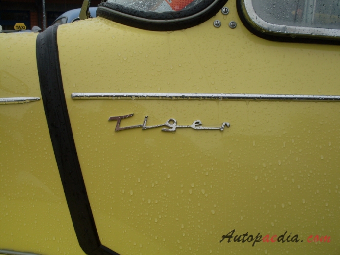 FMR Tg500 (Tiger) 1958-1961 (1958 convertible), side emblem 