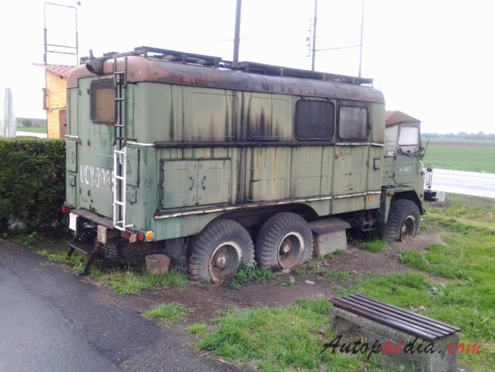 Star 660 1965-1983 (1968-1983 660M2 wóz dowodzenia i ł¹cznoœći pojazd wojskowy), prawy tył