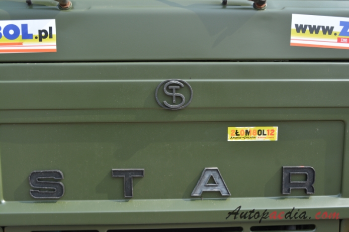 Star 742 1990-2000 (pojazd wojskowy), emblemat przód 