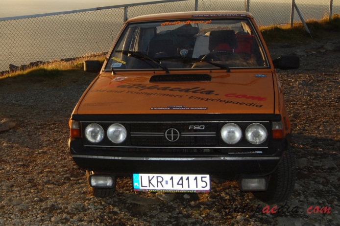 FSO Polonez MR83 (Borewicz) 1978-1986 (1986 1.5LE hatchback 5d), front view