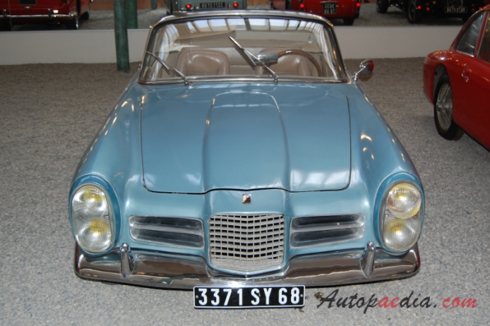 Facel Vega Facel III 1963-1964 (1963 cabriolet 2d), przód