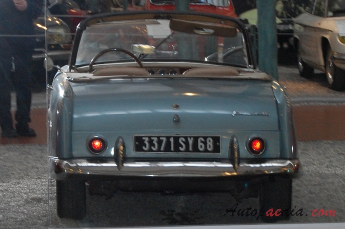 Facel Vega Facel III 1963-1964 (1963 cabriolet 2d), tył