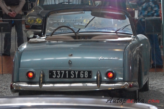 Facel Vega Facel III 1963-1964 (1963 cabriolet 2d), right rear view