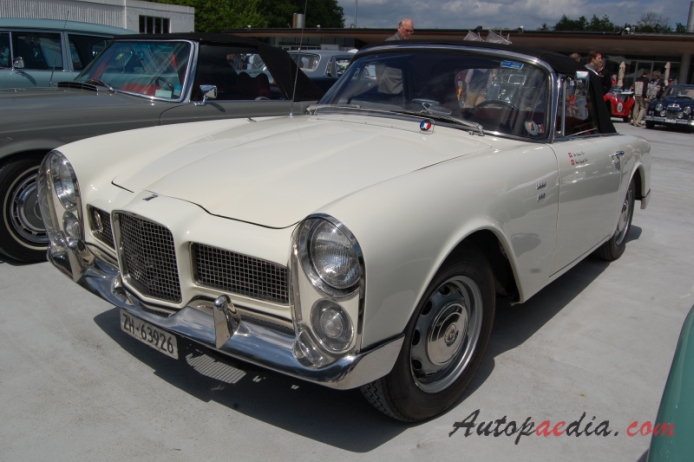 Facel Vega Facelia 1959-1962 (1961 1600 F2S cabriolet 2d), lewy przód