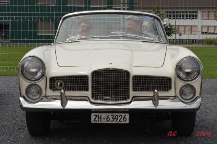 Facel Vega Facelia 1959-1962 (1961 1600 F2S cabriolet 2d), front view