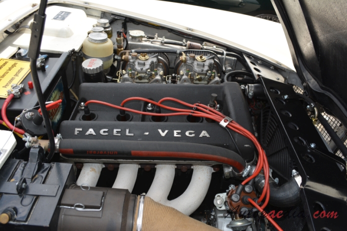 Facel Vega Facelia 1959-1962 (1961 1600 F2S cabriolet 2d), engine  