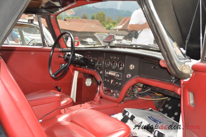 Facel Vega Facelia 1959-1962 (1961 1600 F2S cabriolet 2d), wnętrze