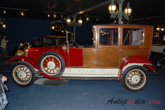 Farman A6 1923-1927 (1923 A6 B Coupé Chauffeur 4d), lewy bok