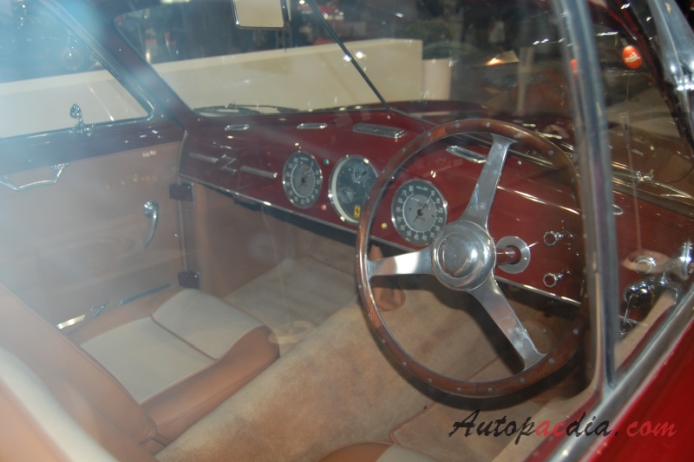 Ferrari 166 1948-1950 (1949 MM Zagato Coupé 2d), wnętrze