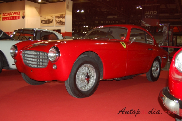 Ferrari 166 1948-1950 (1949 Coupé 2d), lewy przód
