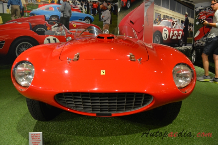 Ferrari 166 1948-1950 (1953 MM Spider Scaglietti 2d), front view