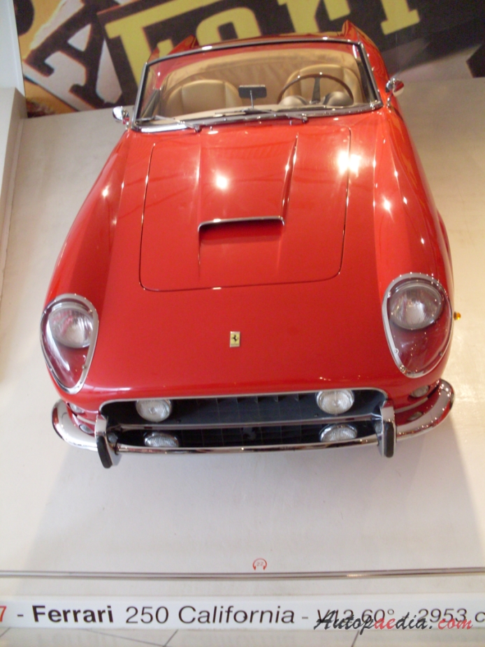 Ferrari 250 California 1957-1962 (1957 LWB), front view