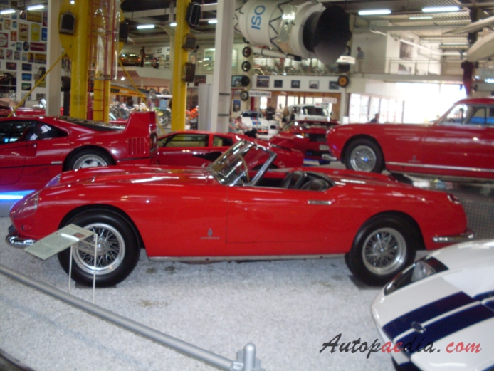 Ferrari 250 California 1957-1962 (1959 LWB cabriolet 2d), left side view