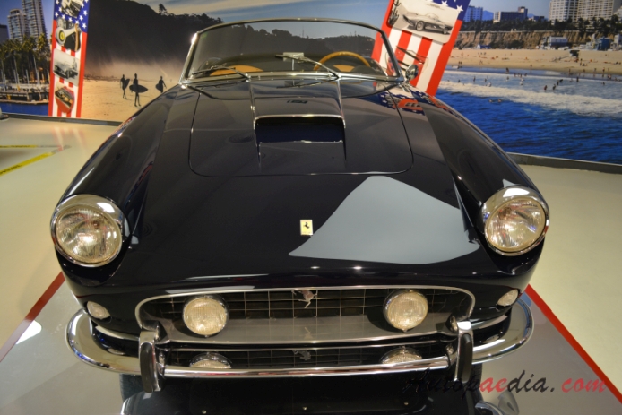 Ferrari 250 California 1957-1962 (1960-1962 SWB cabriolet 2d), front view