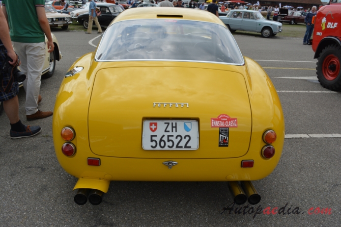 Ferrari 250 GT Berlinetta Passo Corto SWB 1959-1962 (1961), rear view