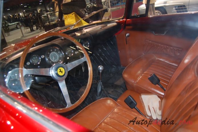 Ferrari 250 GT Boano/Ellena 1956-1957, wnętrze