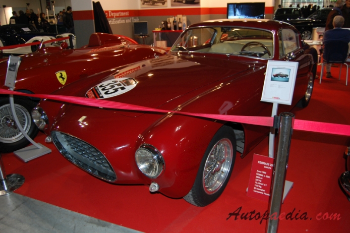 Ferrari 250 GT Europa 1953 (Pininfarina), left front view