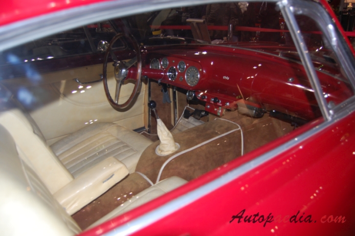 Ferrari 250 GT Europa 1953 (Pininfarina), wnętrze