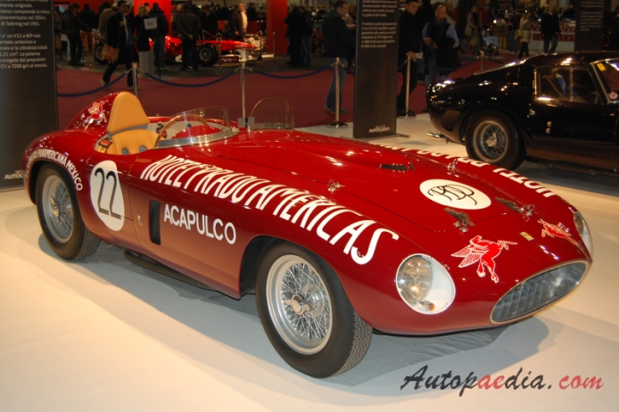 Ferrari 250 Monza 1954 (Scaglietti Spyder), prawy przód