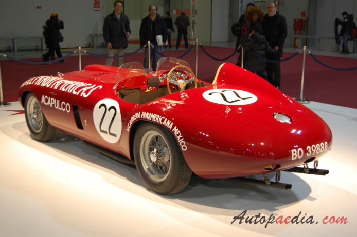 Ferrari 250 Monza 1954 (Scaglietti Spyder), lewy tył