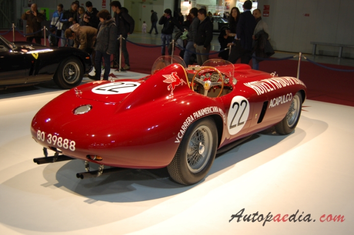 Ferrari 250 Monza 1954 (Scaglietti Spyder), prawy tył