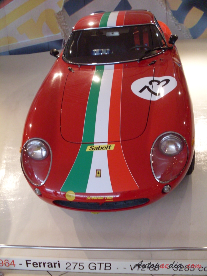 Ferrari 275 1964-1968 (1964 GTB), przód