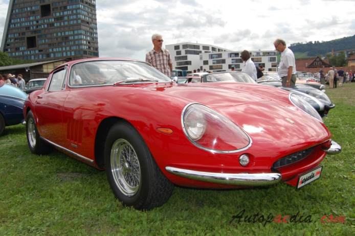 Ferrari 275 1964-1968 (1966 GTB), right front view