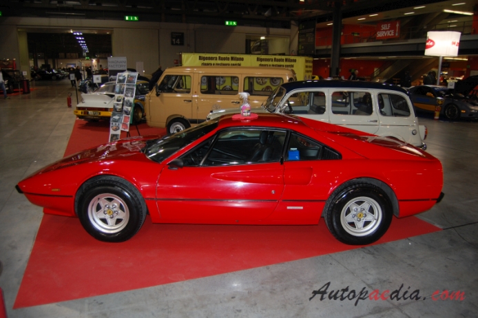 Ferrari 208 1980-1985 (1980-1982 GTS), left side view