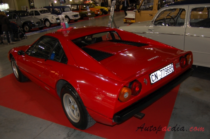 Ferrari 208 1980-1985 (1980-1982 GTS),  left rear view