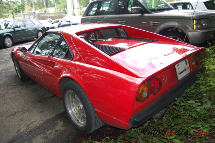 Ferrari 308 1975-1985 (1975-1980 GTB),  left rear view