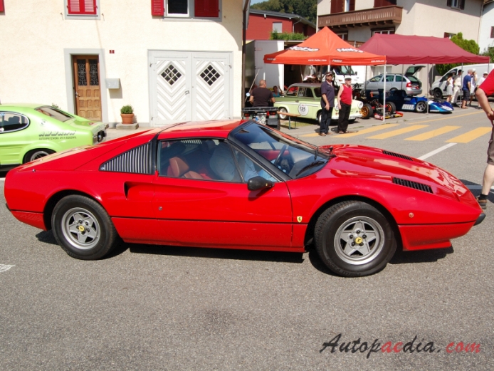 Ferrari 308 1975-1985 (1977-1980 GTS), right side view