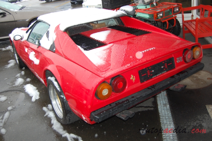 Ferrari 308 1975-1985 (1977-1980 GTS),  left rear view