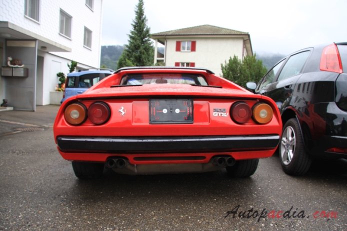 Ferrari 308 1975-1985 (1980-1983 GTSi), tył