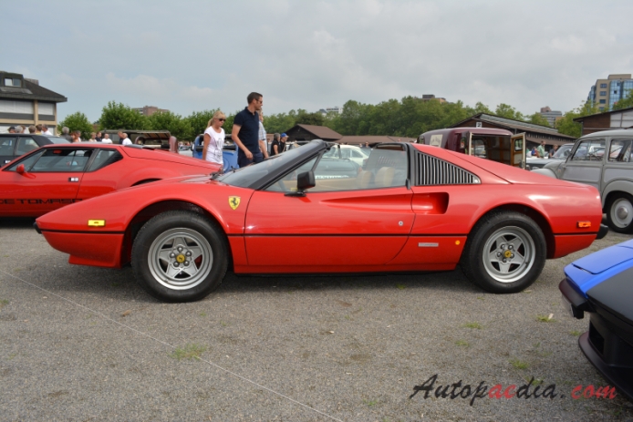 Ferrari 308 1975-1985 (1980-1983 GTSi), left side view