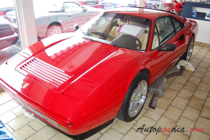 Ferrari 328 1985-1989 (1988 GTB), left front view