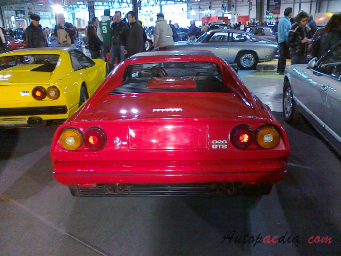 Ferrari 328 1985-1989 (GTS), rear view