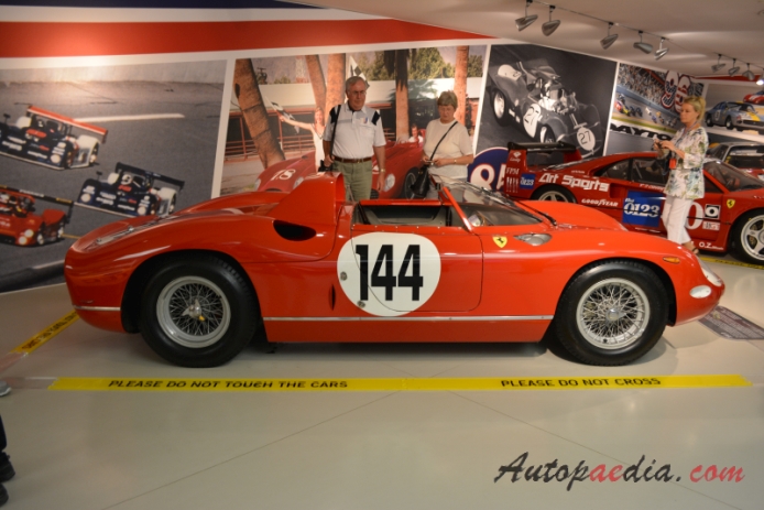 Ferrari 330 P 1963 (spider 2d), prawy bok