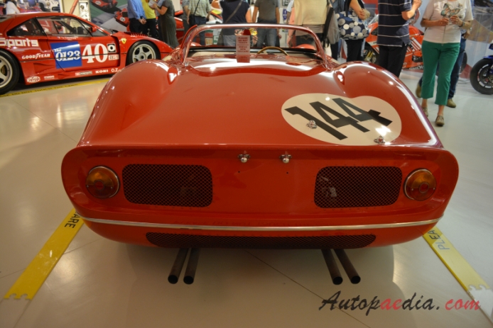 Ferrari 330 P 1963 (spider 2d), rear view