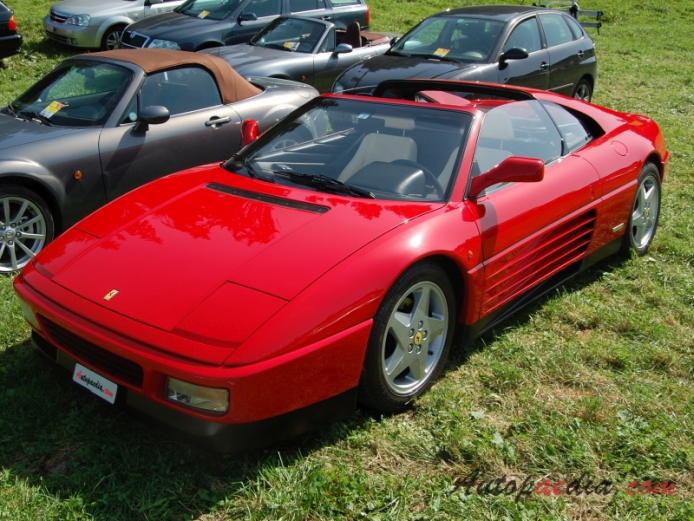 Ferrari 348 1989-1995 (1989-1993 TS), left front view