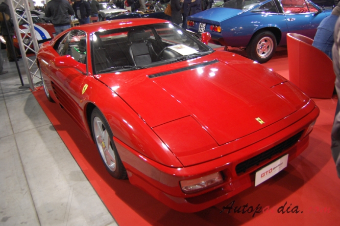Ferrari 348 1989-1995 (1989 TB), prawy przód