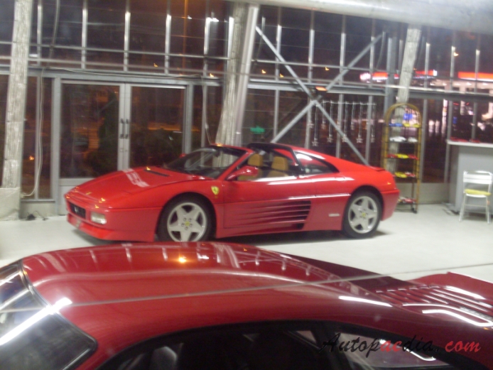 Ferrari 348 1989-1995 (1993-1995 GTS), left front view