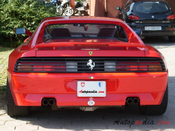 Ferrari 348 1989-1995 (1993-1995 GTS), tył
