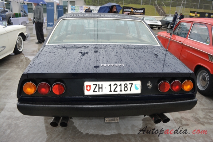 Ferrari 365 GT4 2+2 1972-1976, tył