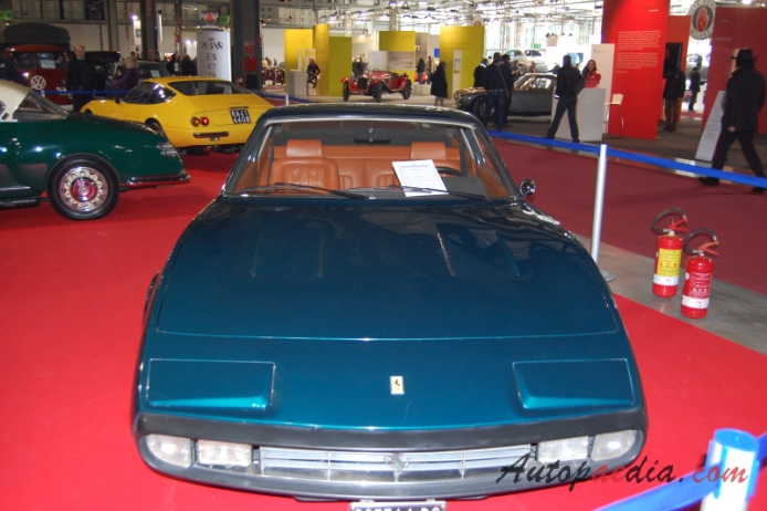 Ferrari 365 GTC4 1971-1972 (1972), front view