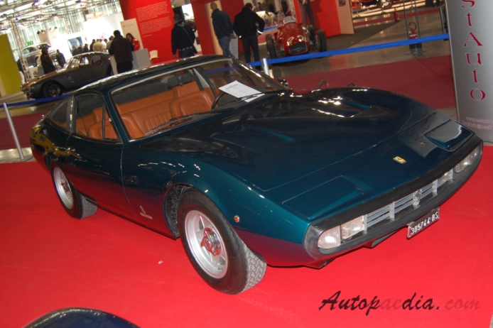 Ferrari 365 GTC4 1971-1972 (1972), prawy przód